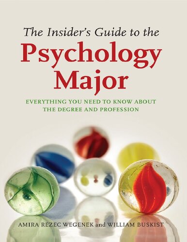The Insiders Guide To The Psychology Major Amira Rezec Wegenek