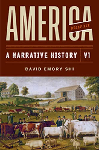 America A Narrative History 11th David E Shi