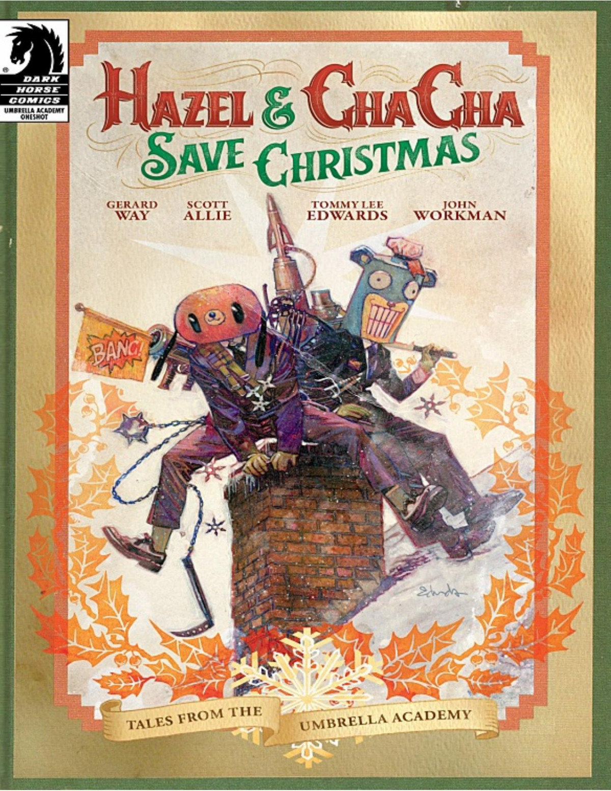Hazel And Cha Cha Save Christmas Tales From The Umbrella Academy Gerard Way