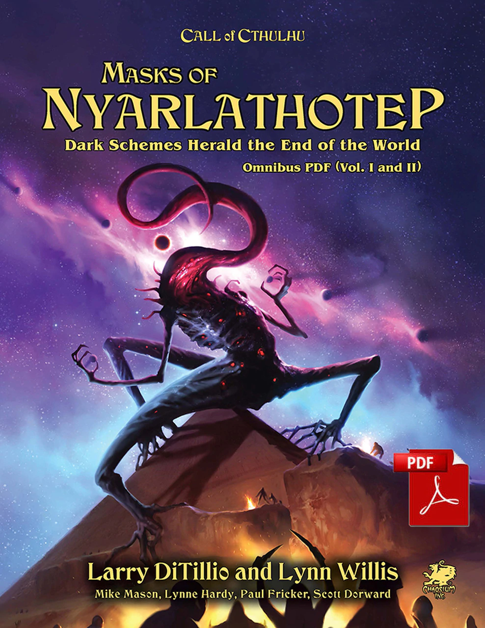 Call Of Cthulhu Masks Of Nyarlathotep Larry Ditillio Lynn Willis