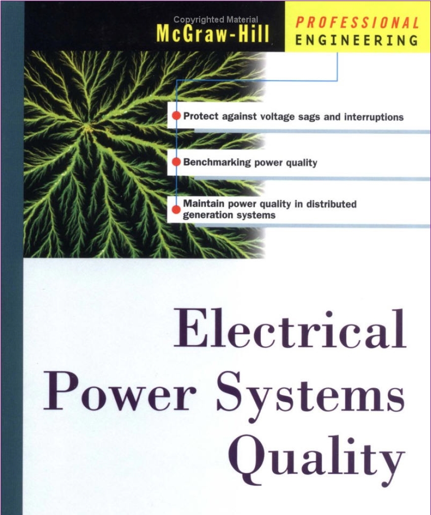 Electrical Power Systems Quality 2nd Edition Roger C Dugan Mark F Mcgranaghan