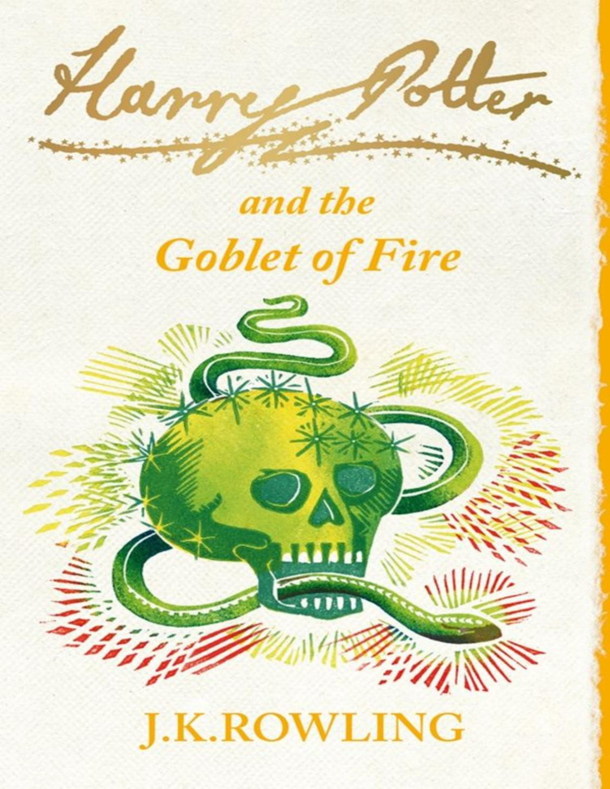 Harry Potter And The Goblet Of Fire Jk Rowling Rowling Jk
