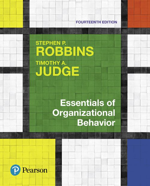 Essentials Of Organizational Behavior 14th Edition Stephen P Robbins Timothy A Judge