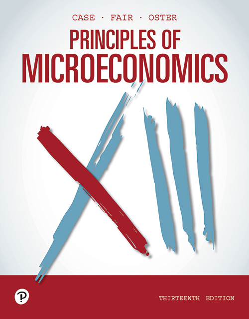 Principles Of Microeconomics 13th Edition Karl E Case Ray C Fair Sharon E Oster