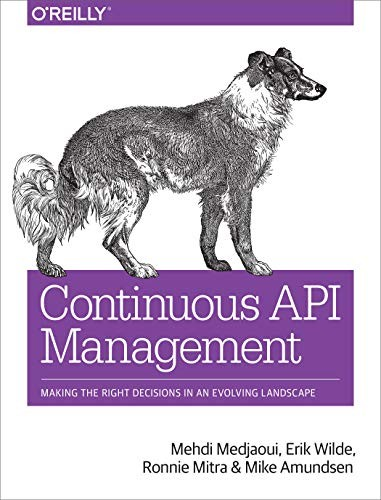 Continuous Api Management Making The Right Decisions In An Evolving Landscape Mike Amundsen