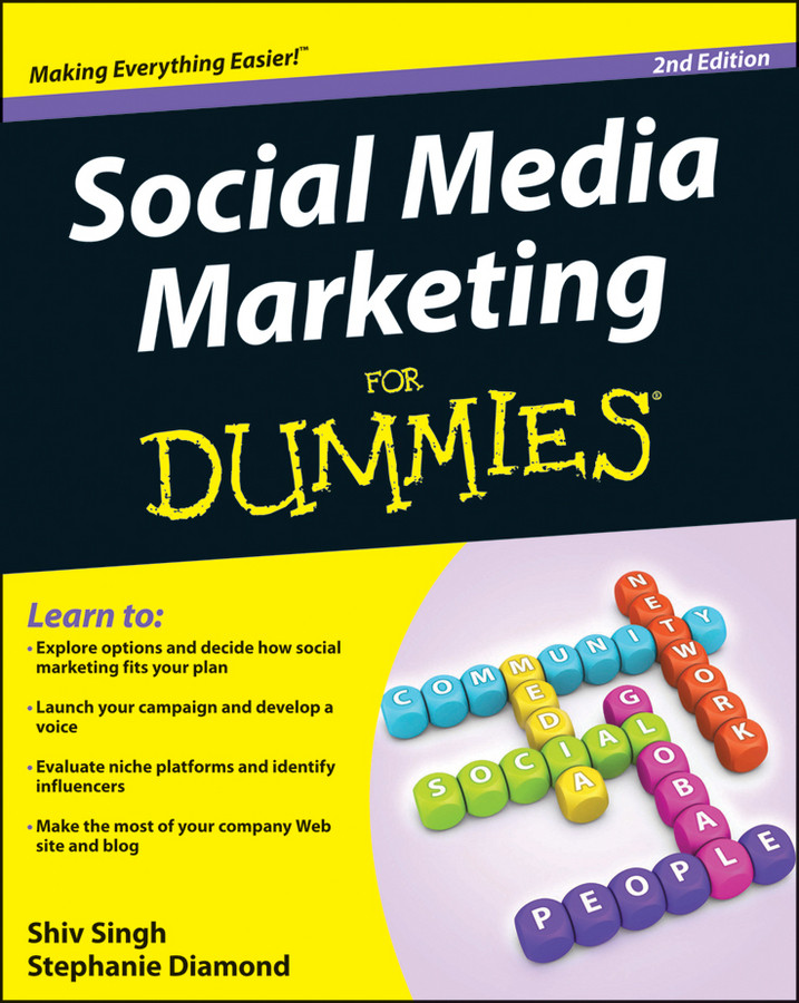 Social Media Marketing For Dummies Shiv Singh Stephanie Diamond Singh