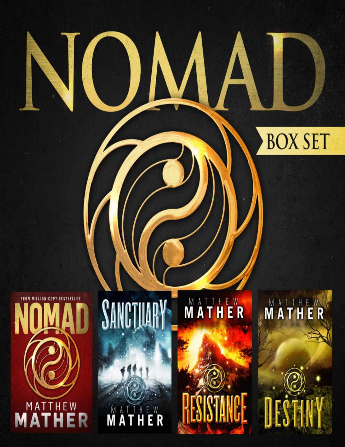Complete New Earth Series 4 Book Box Set Matthew Mather