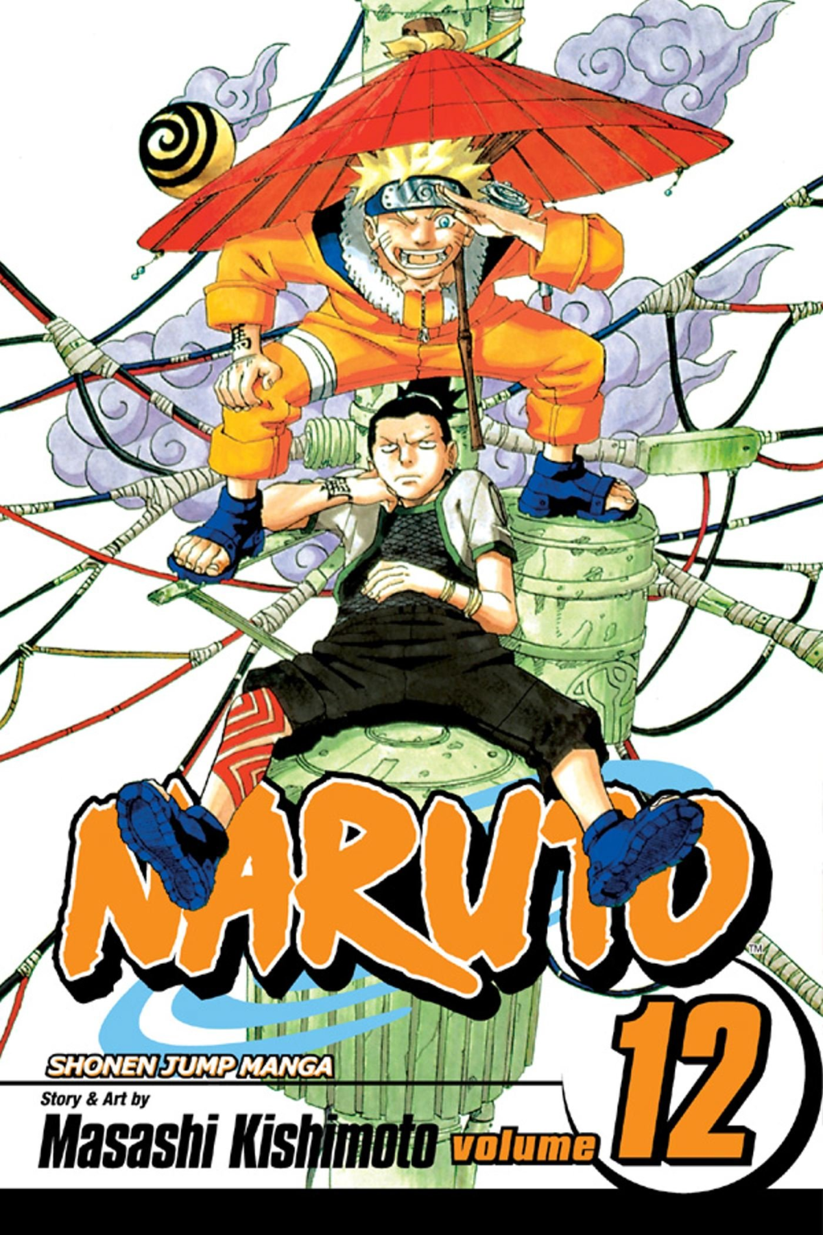 Naruto Vol 12 The Great Flight Masashi Kishimoto