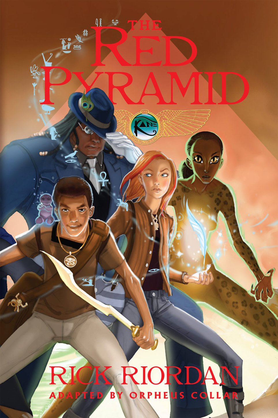 Red Pyramid The Graphic Novel Rick Riordan Orpheus Collar