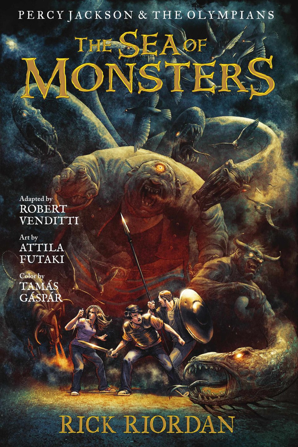 Percy Jackson And The Olympians Sea Of Monsters The The Graphic Novel Rick Riordan