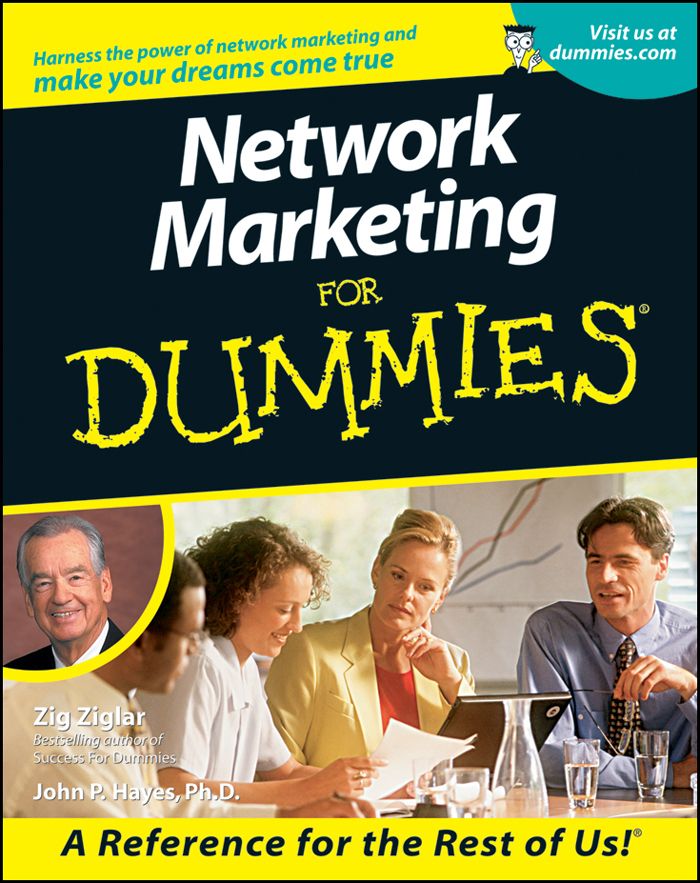 Network Marketing For Dummies Zig Ziglar John P Hayes Ziglar