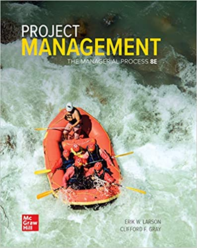Project Management The Managerial Process Erik W Larson