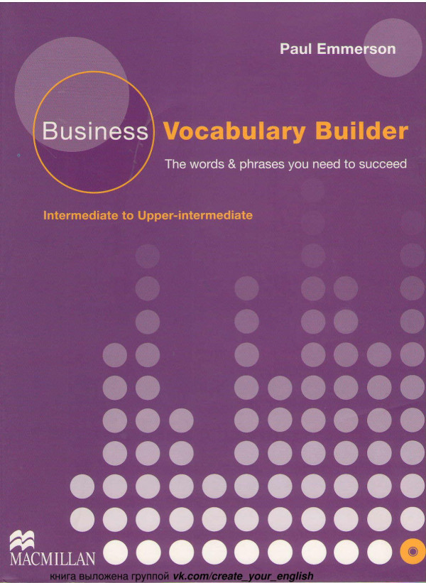 Business Vocabulary Builder 1st Edition Paul Emmerson