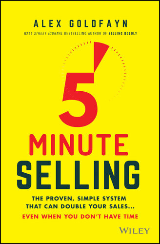 5minute Selling Alex Goldfayn Goldfayn Alex