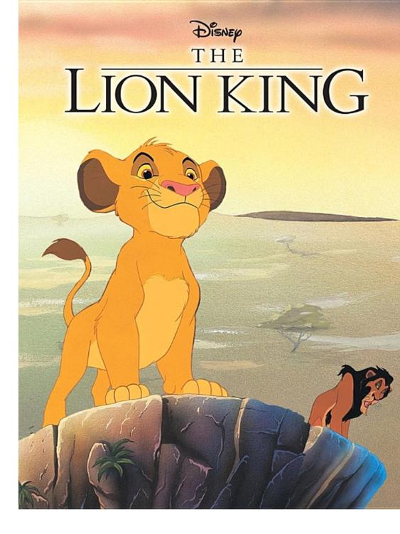 The Lion King Disney Book Group Group Disney Book