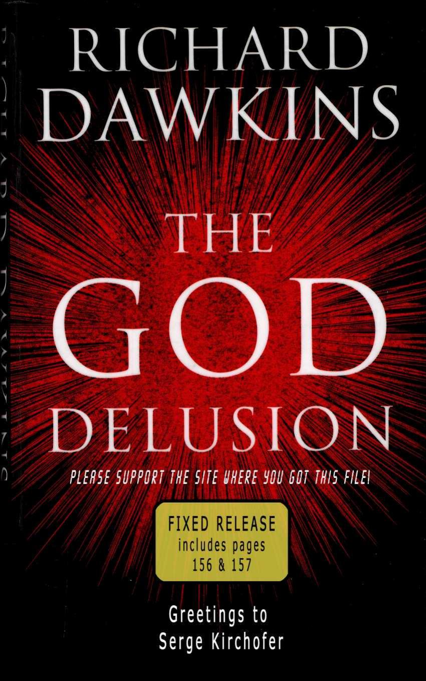 The God Delusion Richard Dawkins Dawkins Richard
