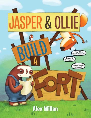Jasper Ollie Build A Fort Alex Willan