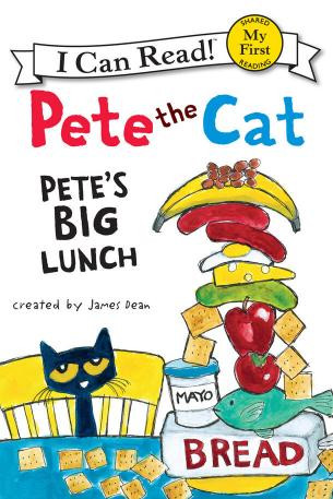 Pete The Cat Petes Big Lunch James Dean
