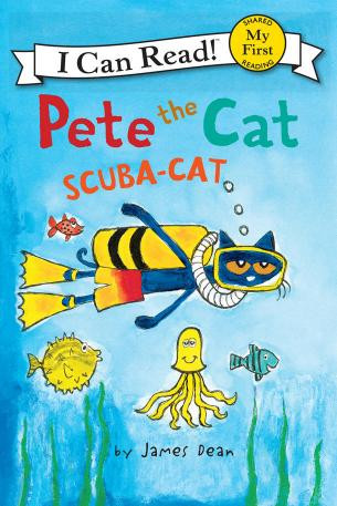Pete The Cat Scubacat James Dean