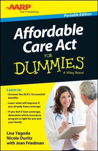 Affordable Care Act For Dummies Lisa Yagoda Nicole Duritz
