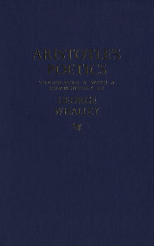 Aristotles Poetics Aristotlebaxter Johnwhalley George