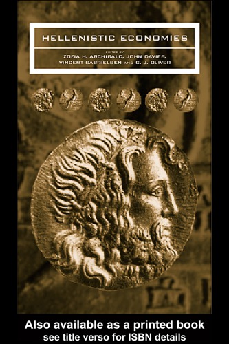 Hellenistic Economies 1st Ed Archibald Zofia Hdavies Johngabrielsen