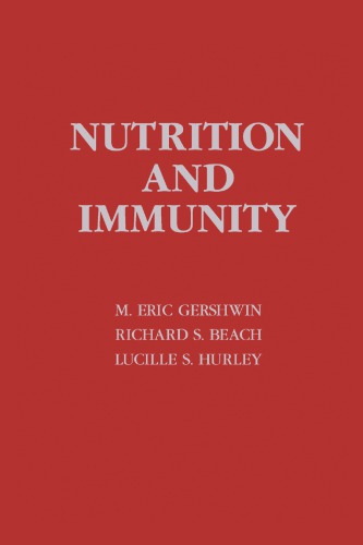 Nutrition And Immunity Beach Richard Sgershwin Mhurley Lucille S