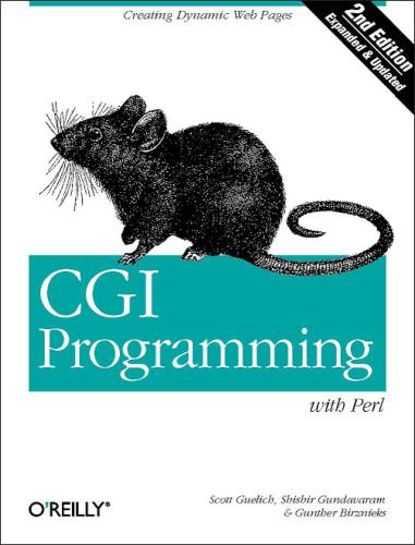 Cgi Programming With Perl 2nd Ed Gundavaram Shishirbirznieks