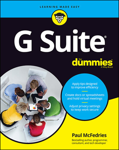 G Suite For Dummies 1st Edition Paul Mcfedries