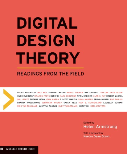 Digital Design Theory Readings From The Field First Edition Armstrong