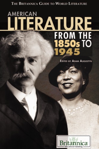 American Literature From The 1850s To 1945 Augustyn Adam