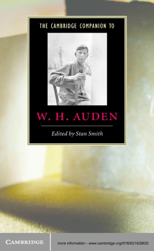 The Cambridge Companion To Wh Auden Auden Wystan Hughsmith