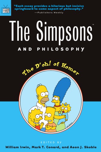 The Simpsons And Philosophy The Doh Of Homer 24 Print William Irwin