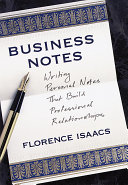 Business Notes Writing Personal Notes That Build Professional Relationships Florence Isaacs