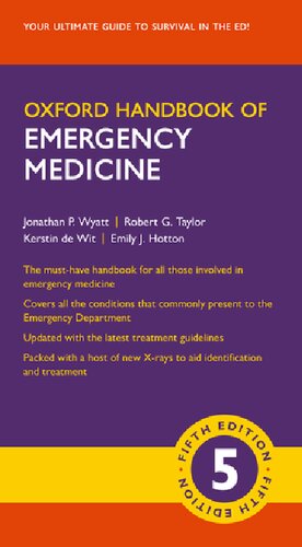 Oxford Handbook Of Emergency Medicine 5th Edition Jonathan P Wyatt