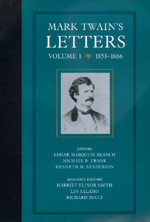 Mark Twains Letters 18761880 Volume 1 1876 Electronic Ed Bancroft Library Mark Twain Projecttwain
