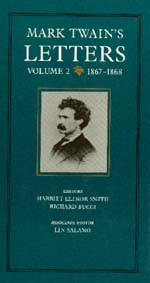 Mark Twains Letters 18761880 Volume 2 1877 An Electronic Ed Bancroft Library Mark Twain Projecttwain