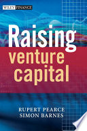 Raising Venture Capital 1st Edition Rupert Pearce Simon Barnes