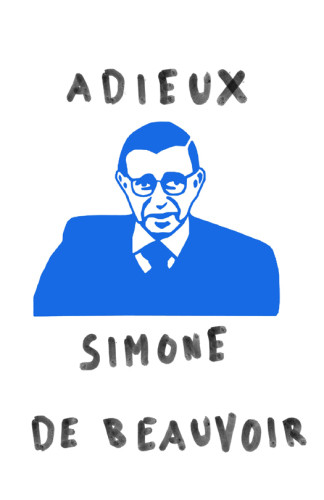 Adieux A Farewell To Sartre 1st American Ed Simone De Beauvoir