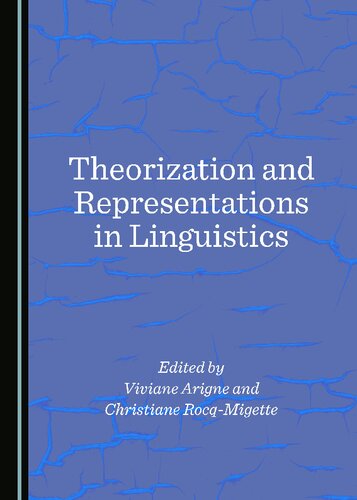 Theorization And Representations In Linguistics 1st Edition Viviane Arigne Editor