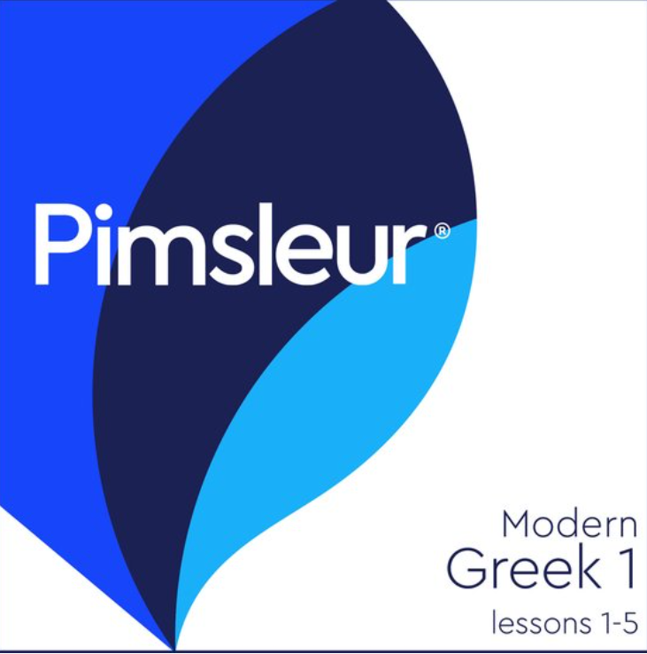 Pimsleur Greek Modern Level 1 Learn To Speak And Understand Modern Greek With Pimsleur Language Programs Pimsleur Language Programs