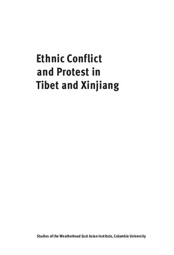 Ethnic Conflict In Western China Ben Hillman Gray Tuttle