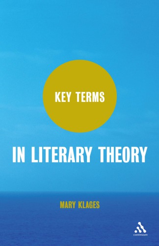Key Terms In Literary Theory Di 1 Ban Klages