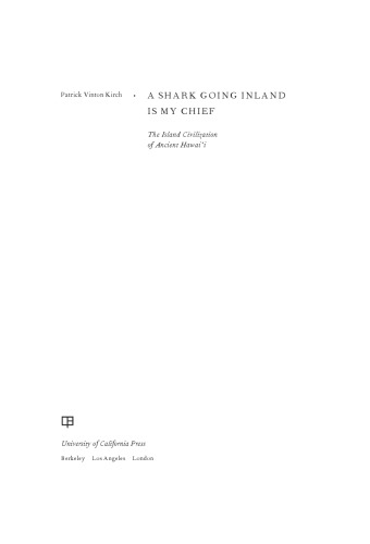A Shark Going Inland Is My Chief Patrick Vinton Kirch