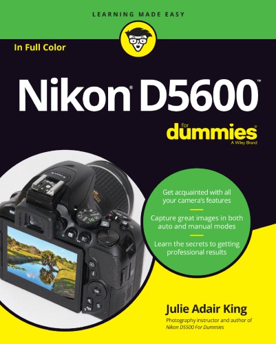 Nikon D5600 For Dummies King Julie Adair