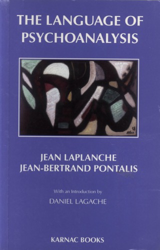 The Language Of Psychoanalysis First Edition Laplanche Jean
