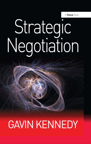 Strategic Negotiation Kennedy Gavin
