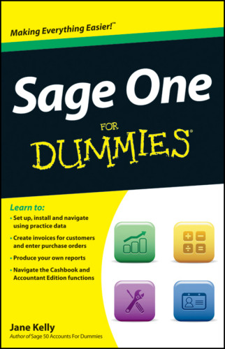 Sage One For Dummies Jane Kelly
