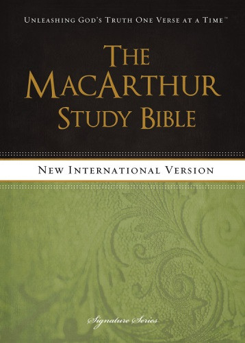 The Macarthur Study Bible New International Version John F Macarthur