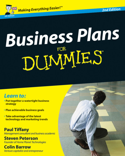 Business Plans For Dummies 2nd Ed Barrow Colinpaul Tiffany